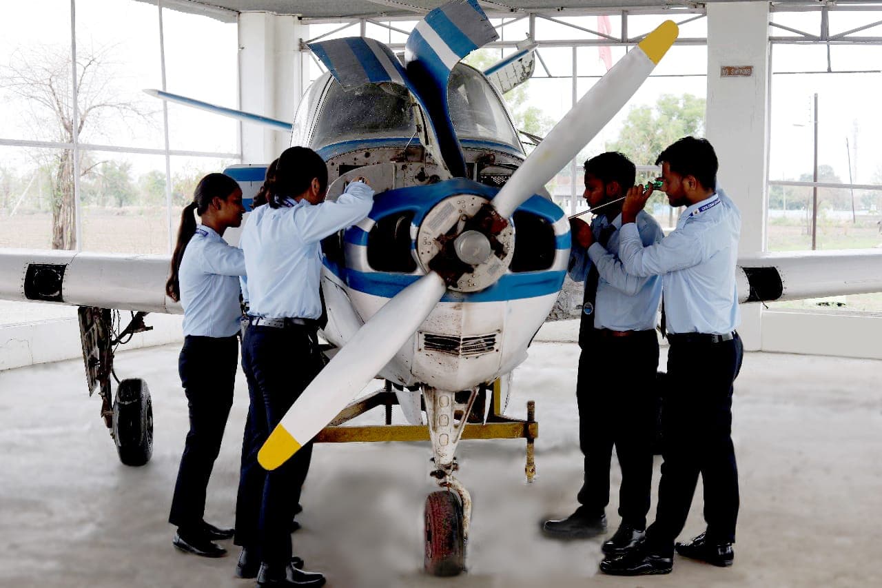 Institute of Aeronautics and Engineering Bhopal Aircraft Hanger photo 2